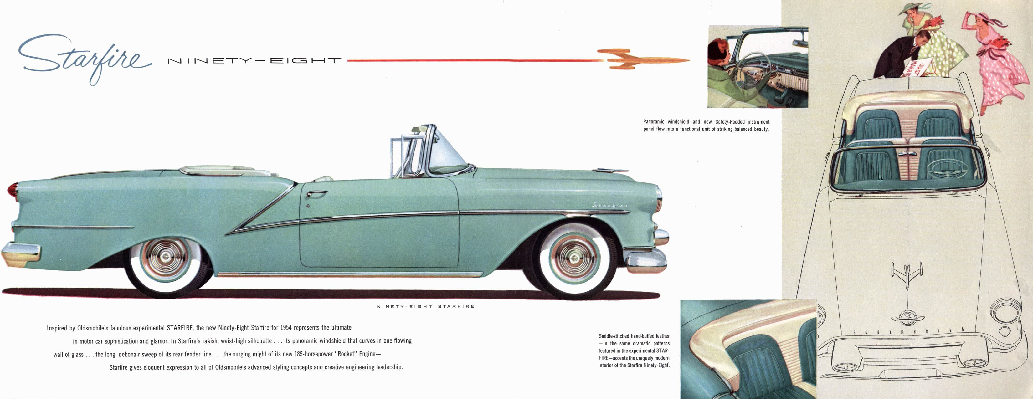 1954 Oldsmobile Motor Cars Brochure Page 3